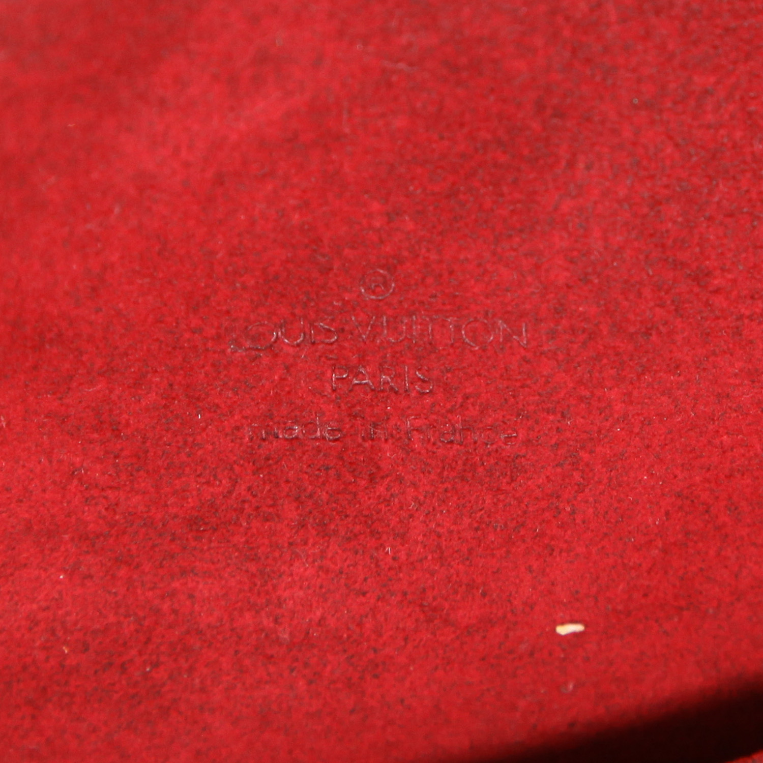 Borsa Louis Vuitton  Theda in tela monogram bianca e multicolore e pelle naturale - Detail D2