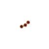 Bijou d'oreille Dior Mimirose en or rose et rubis - 00pp thumbnail