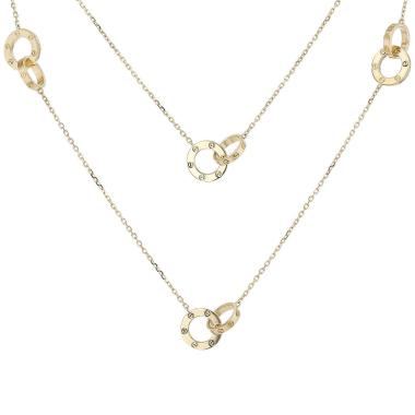 Collana lunga Cartier Love in oro giallo