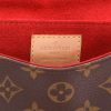 Bolso bandolera Louis Vuitton  Tambourin-bag en lona Monogram marrón y cuero natural - Detail D2 thumbnail