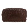 Sac à main Balenciaga   en cuir matelassé marron - Detail D1 thumbnail