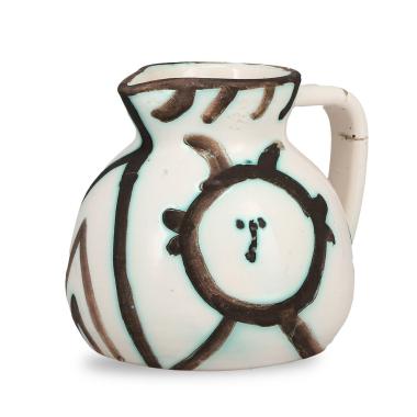 Pablo Picasso (1881-1973), Pichet têtes - 1953 (A.R. 221)