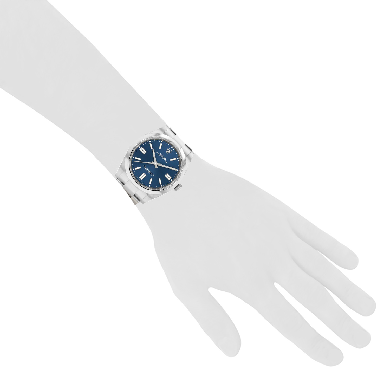 Montre Rolex Oyster Perpetual en acier Ref: Rolex - 124300  Vers 2021 - Detail D1