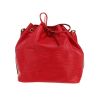 Sac à main Louis Vuitton  Noé en cuir épi rouge - 360 thumbnail