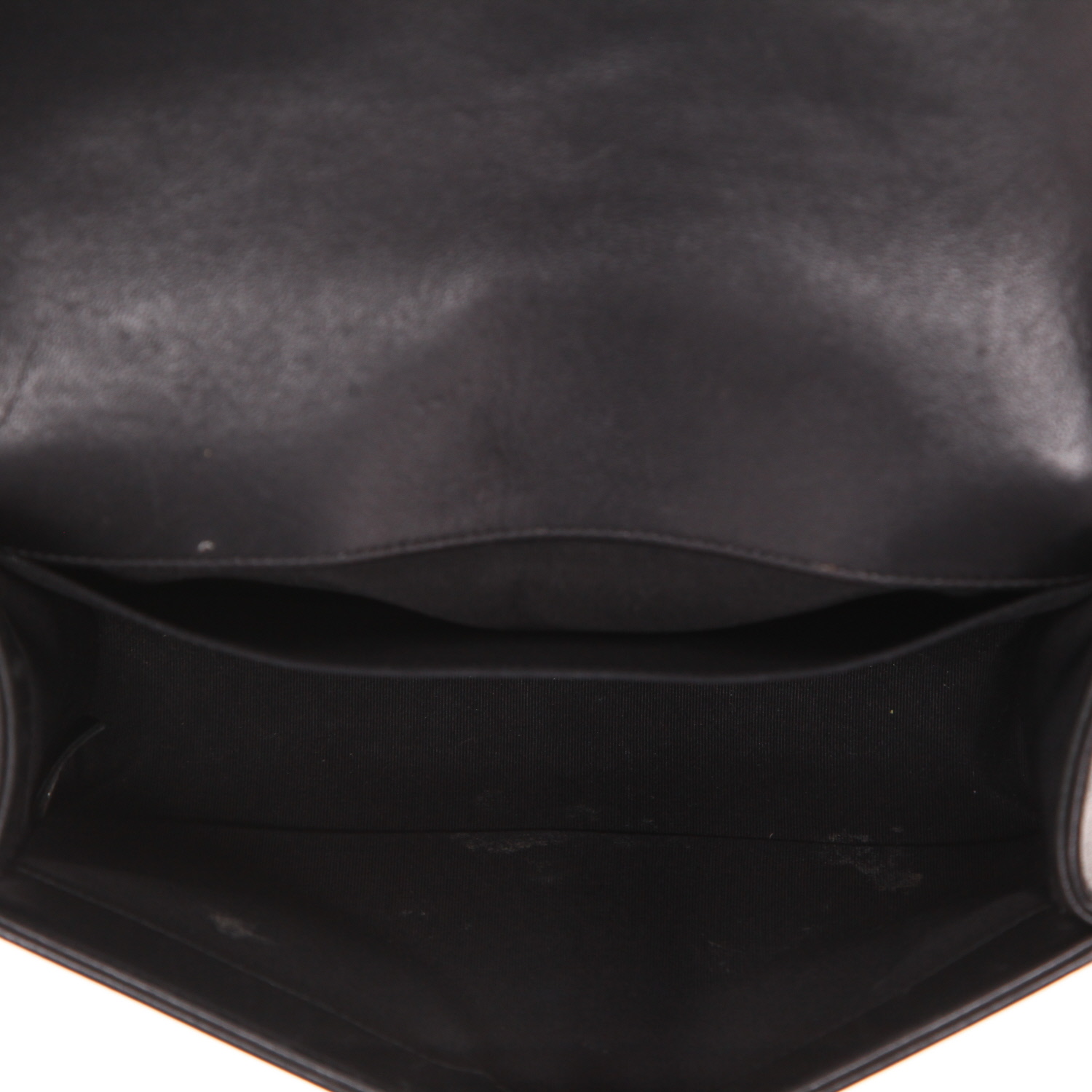 Sac bandoulière Chanel  Boy en cuir matelassé noir - Detail D3