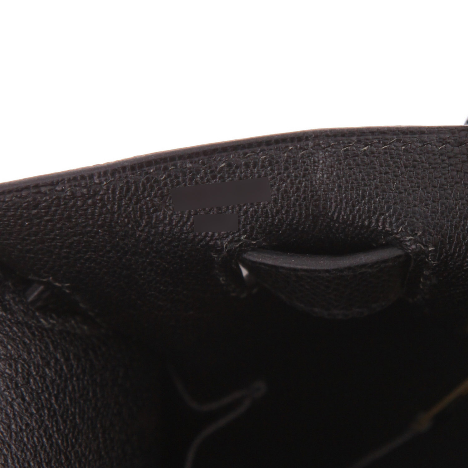 Borsa Hermès  Kelly 32 cm in pelle Epsom nera - Detail D4