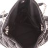 Borsa a tracolla Saint Laurent  Loulou Puffer modello grande  in pelle trapuntata a zigzag nera - Detail D3 thumbnail