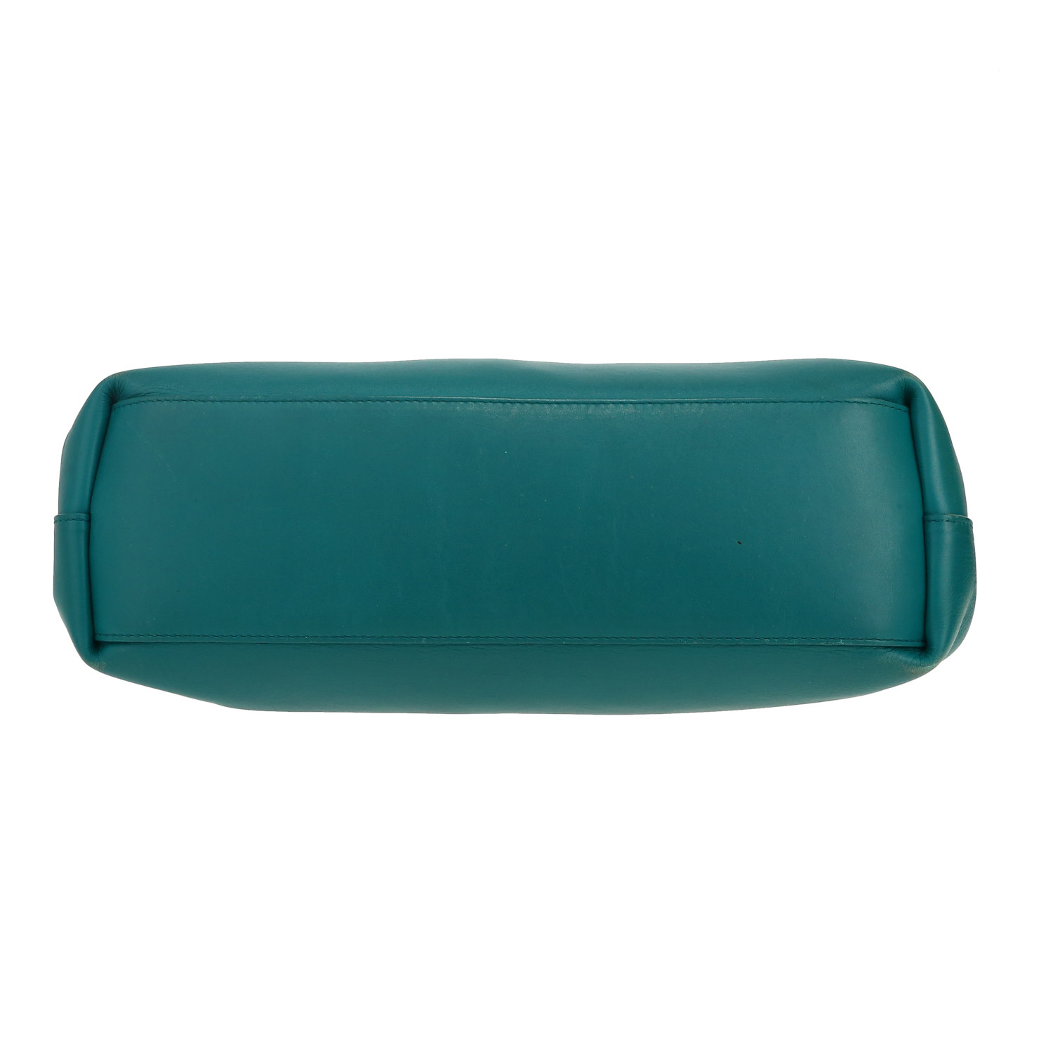 Bottega Veneta  Point shoulder bag  in green leather - Detail D1