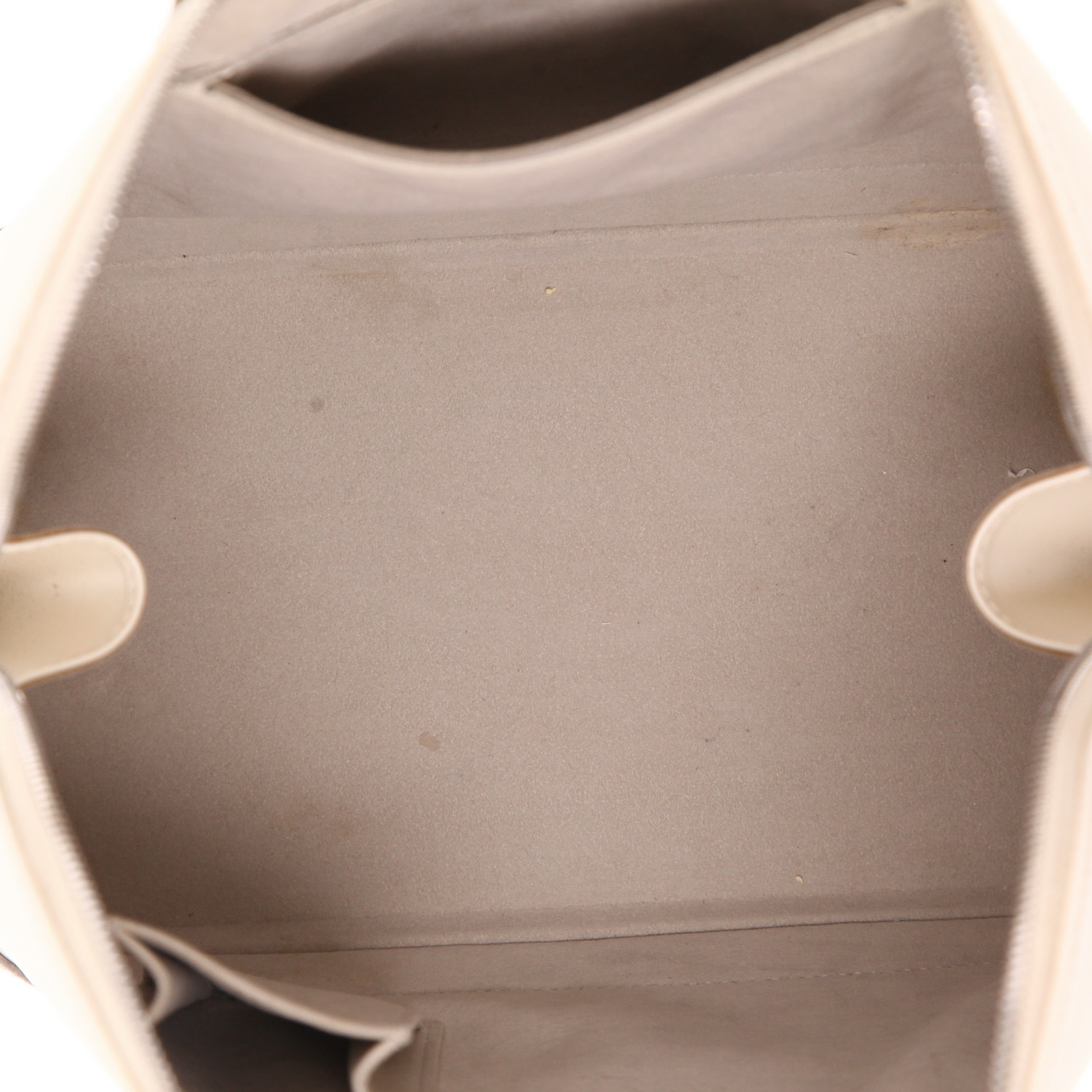 Borsa Louis Vuitton  Alma modello medio  in pelle Epi bianca - Detail D3