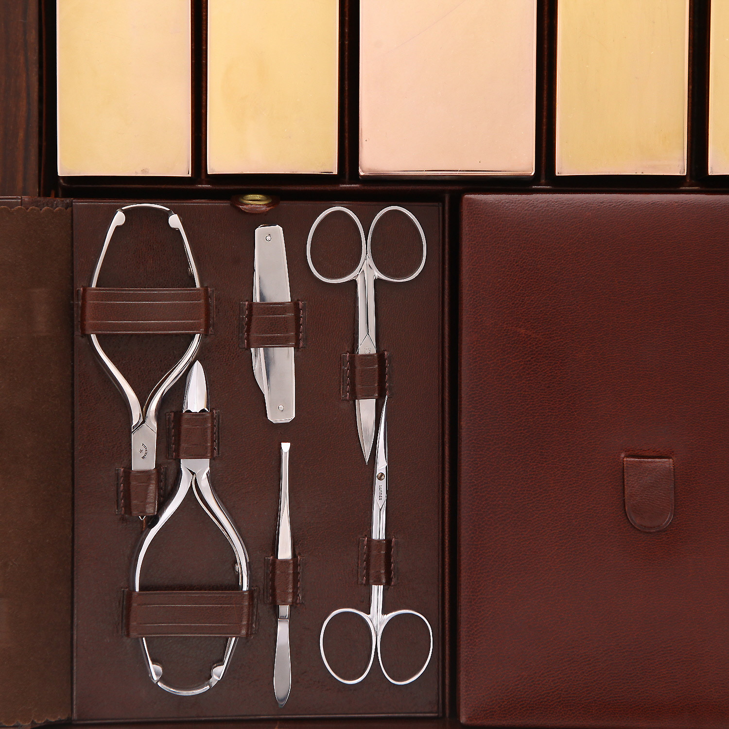 Hermès  Jet in coccodrillo marrone - Detail D3