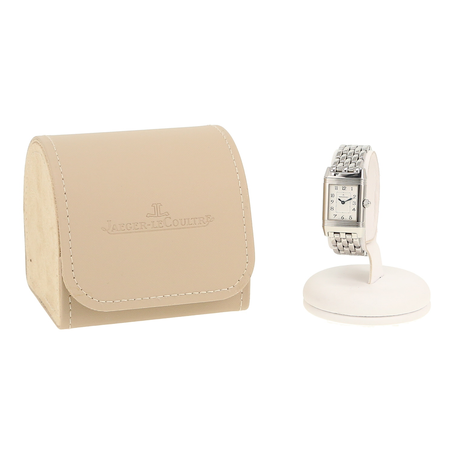 Montre Jaeger-LeCoultre Reverso-Duetto en acier Ref: Jaeger-LeCoultre - 266.8.11  Vers 2000 - Detail D2