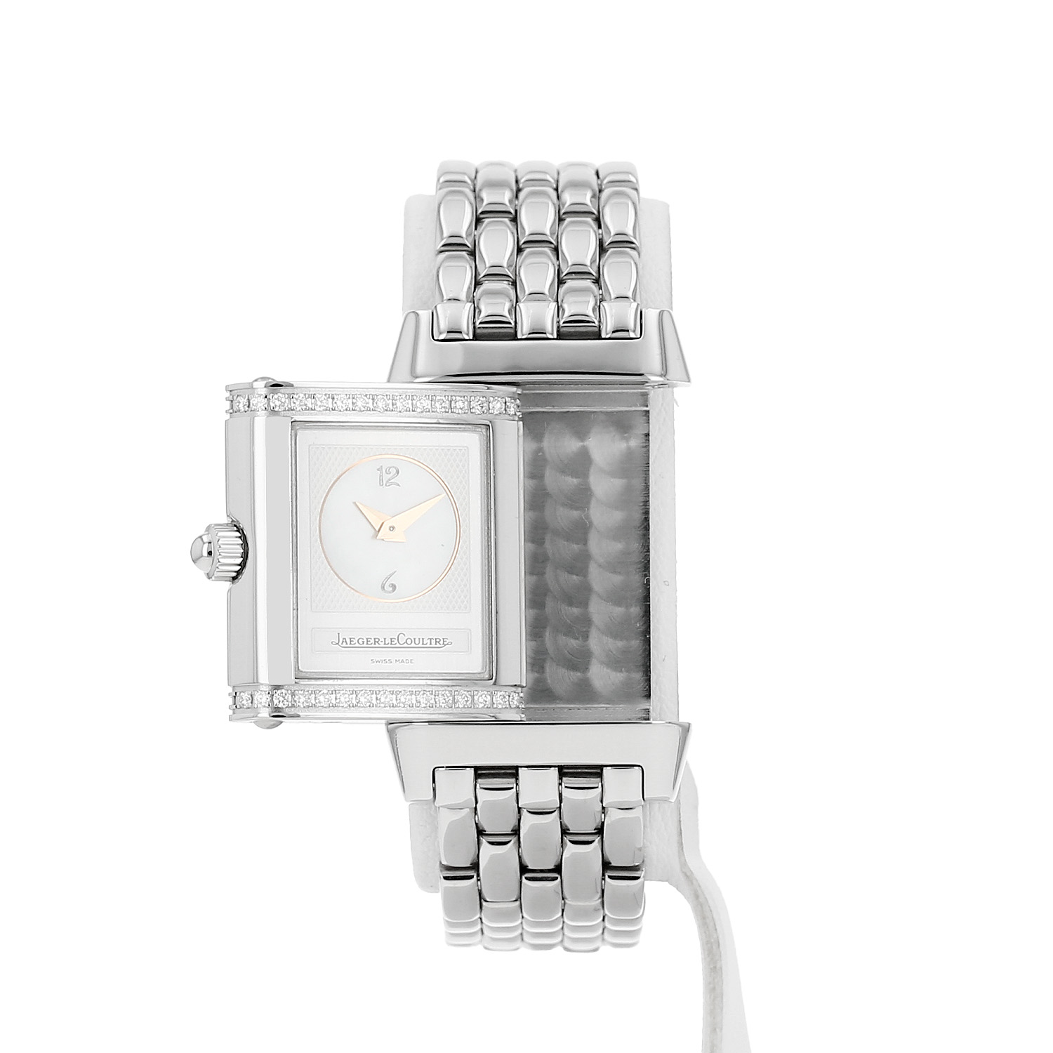 Orologio Jaeger-LeCoultre Reverso-Duetto in acciaio Ref: Jaeger-LeCoultre - 266.8.11  Circa 2000 - Detail D3