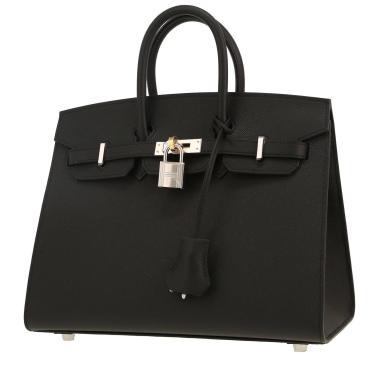 Hermès  Birkin 25 cm handbag  in black epsom leather