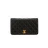Chanel  Mademoiselle shoulder bag  in black quilted leather - 360 thumbnail