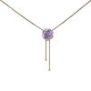 Collier Boucheron Grains de Mûre en or rose et améthyste - 00pp thumbnail