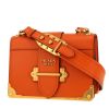 Borsa a tracolla Prada  Cahier in pelle arancione - 00pp thumbnail