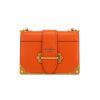 Borsa a tracolla Prada  Cahier in pelle arancione - 360 thumbnail