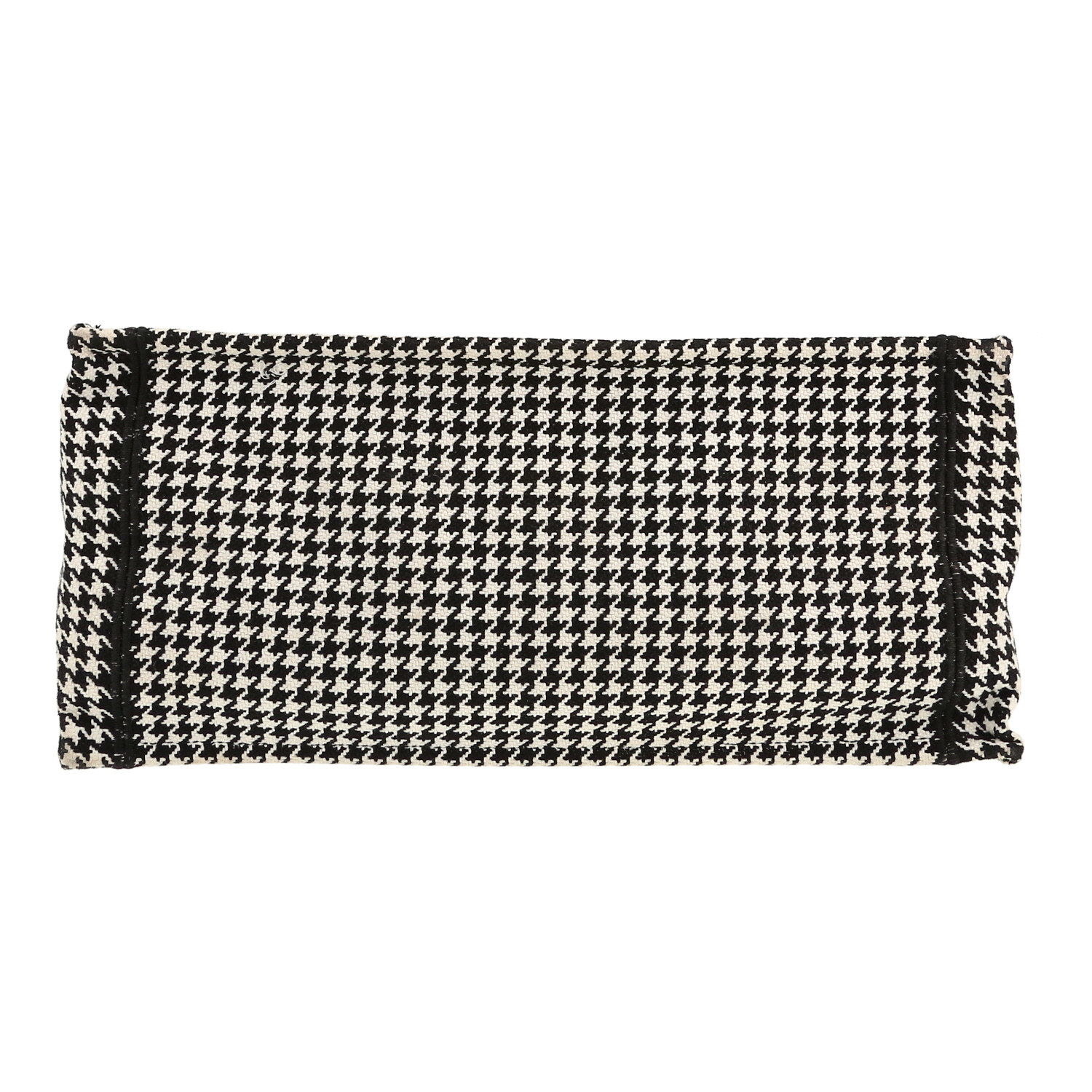 Dior  Book Tote medium model  shopping bag  in black and white canvas - Detail D1