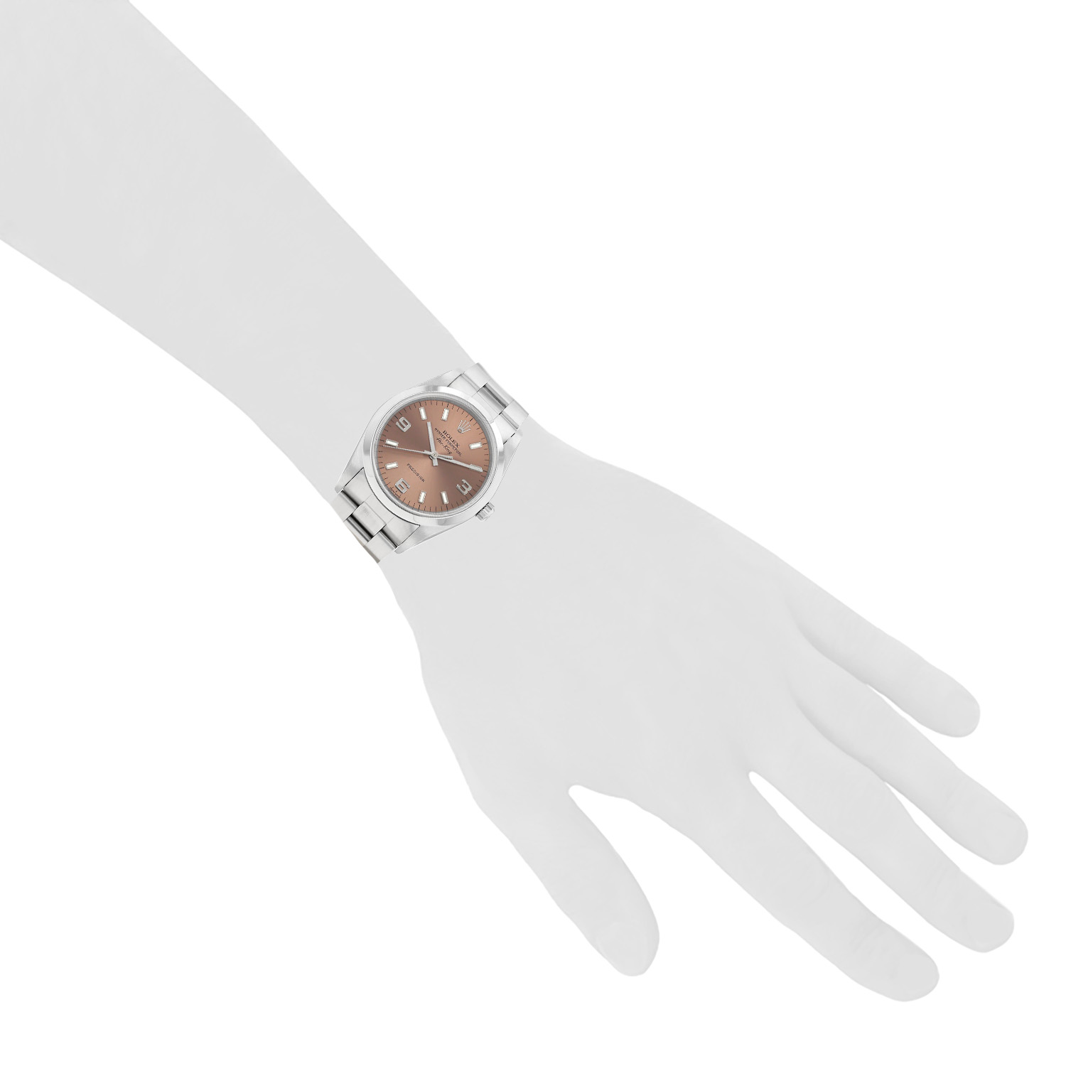 Montre Rolex Air King en acier Ref: Rolex - 14000  Vers 2000 - Detail D1