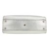 Fendi  Peekaboo Selleria medium model  handbag  in silver grained leather - Detail D1 thumbnail