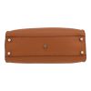 Fendi  Peekaboo medium model  shoulder bag  in brown grained leather - Detail D1 thumbnail