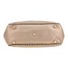 Sac cabas Valentino Garavani  Rockstud en cuir grainé doré - Detail D1 thumbnail