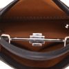 Fendi  Peekaboo Selleria medium model  handbag  in black grained leather - Detail D4 thumbnail