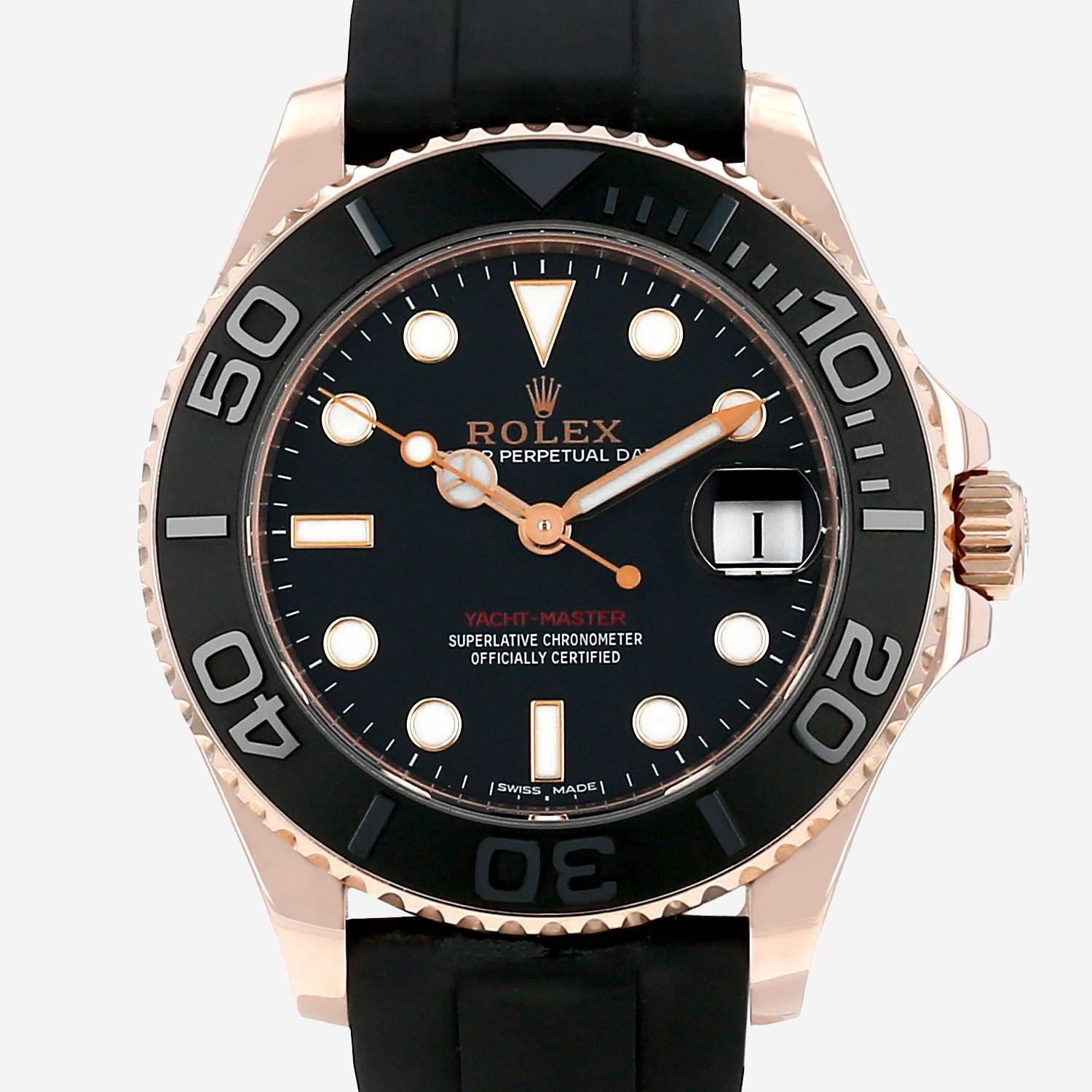 Montre Rolex Yacht-Master II en or rose Ref: Rolex - 268655  Vers 2010