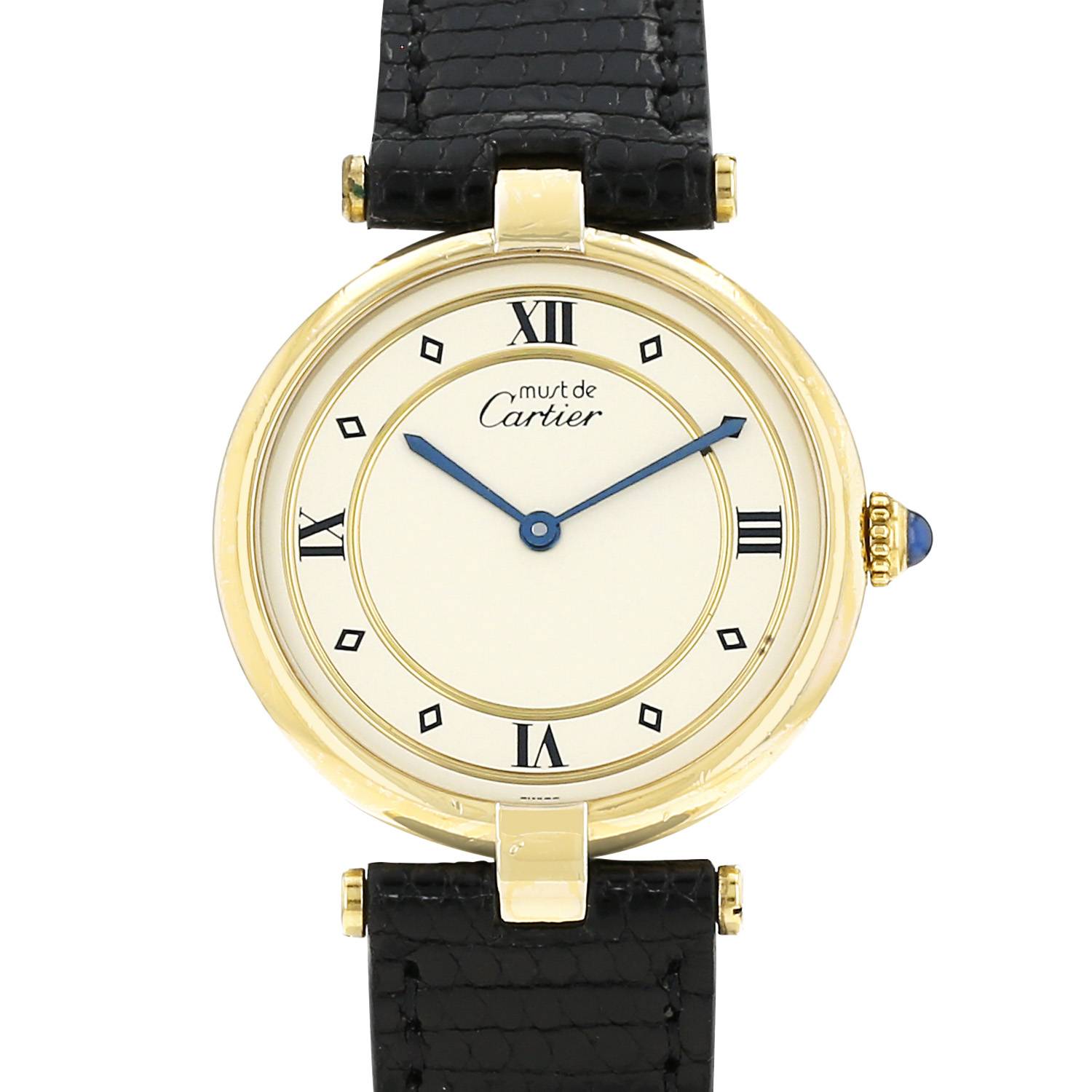 Orologio Cartier Must Vendôme in vermeil Ref: Cartier - 590003  Circa 1990