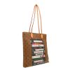 Louis Vuitton  Carry It shopping bag  in brown monogram canvas  and natural leather - Detail D4 thumbnail