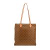 Louis Vuitton  Carry It shopping bag  in brown monogram canvas  and natural leather - Detail D6 thumbnail