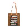 Louis Vuitton  Carry It shopping bag  in brown monogram canvas  and natural leather - Detail D9 thumbnail
