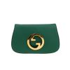 Sac bandoulière Gucci  Blondie en cuir vert - Detail D4 thumbnail