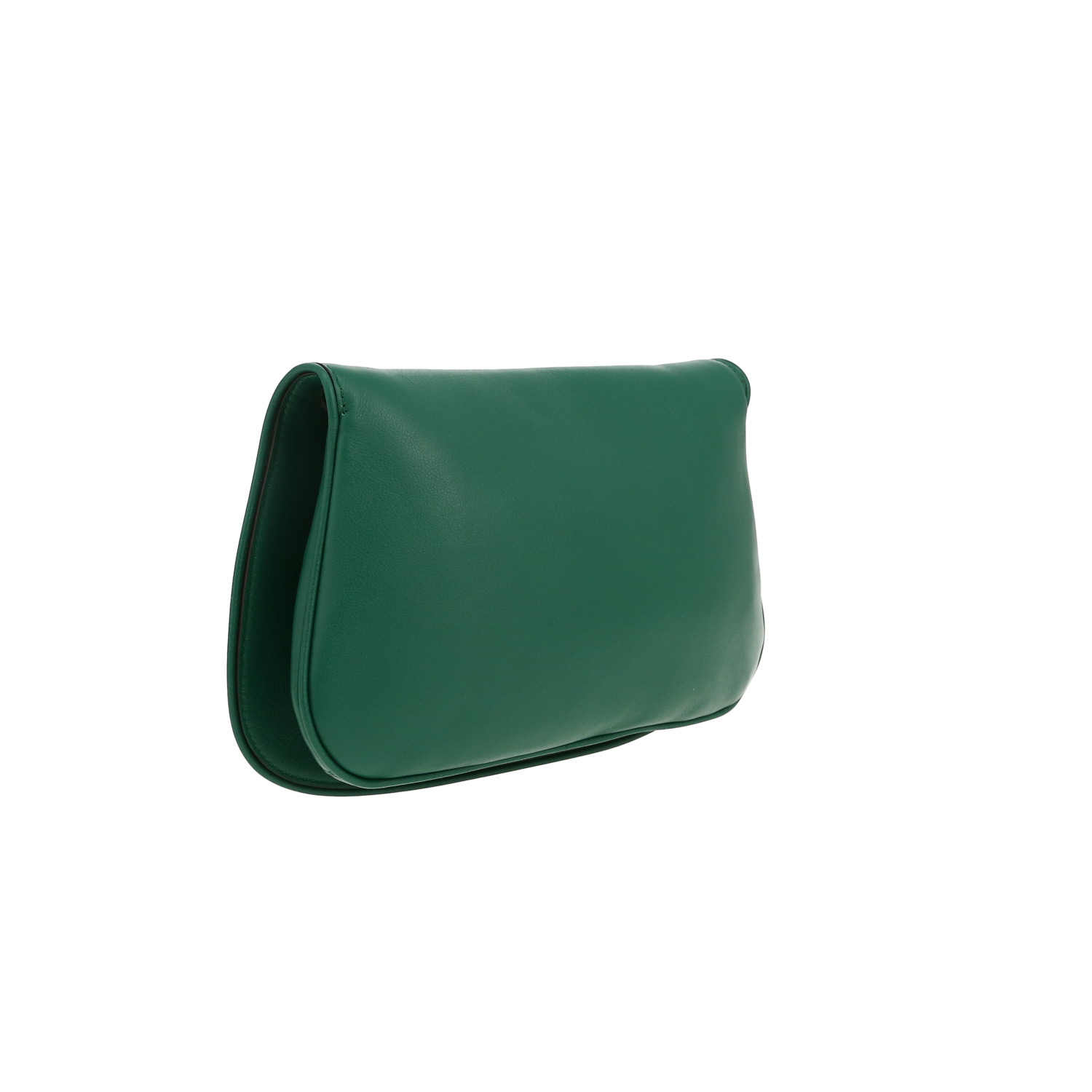 Gucci  Blondie shoulder bag  in green leather - Detail D8