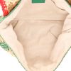 Sac bandoulière Gucci  GG Marmont en raffia beige vert et rouge - Detail D3 thumbnail