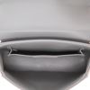 Sac bandoulière Dior  Box 30 Montaigne en cuir gris - Detail D3 thumbnail