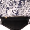 Sac à main Dior  30 Montaigne en toile bleu-marine et cuir bleu-marine - Detail D3 thumbnail