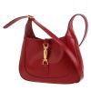 Gucci  Jackie shoulder bag  in red leather - 00pp thumbnail