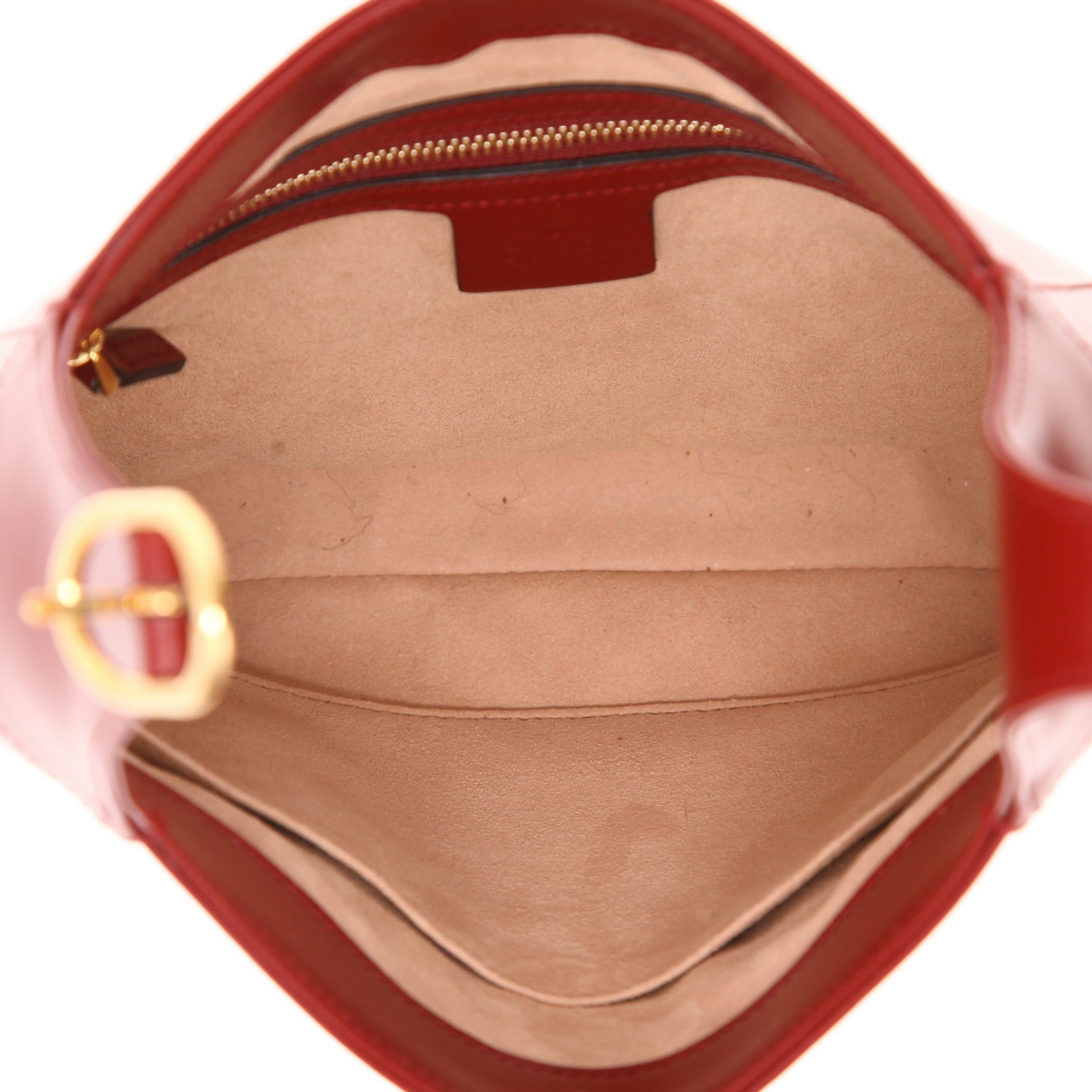 Bolso bandolera Gucci  Jackie en cuero rojo - Detail D3