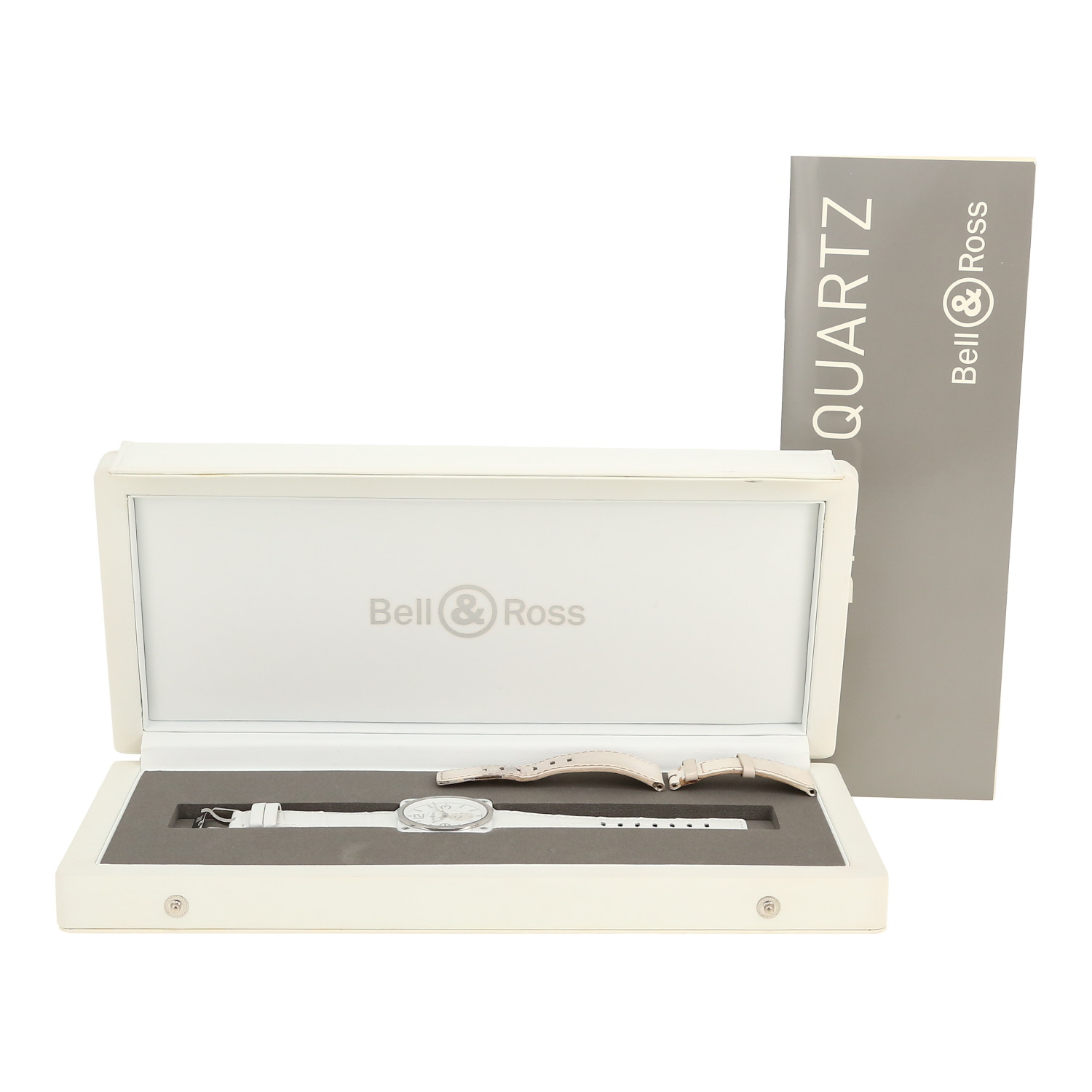 Bell 
Ross BRS98  in ceramic white and stainless steel Circa 2000