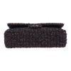Borsa Chanel  Timeless Classic in tweed blu marino e bordeaux - Detail D1 thumbnail