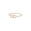 Messika Move Uno ring in pink gold and diamonds - 00pp thumbnail