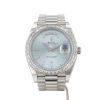 Rolex Day-Date in platinium and diamonds Ref: Rolex - 228396TBR  Circa 2020 - 360 thumbnail