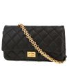 Pochette-ceinture Chanel  2.55 en cuir matelassé noir - 00pp thumbnail