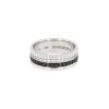 Bague Boucheron Quatre Black Edition petit modèle en or blanc, diamants et céramique noir - 00pp thumbnail