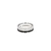 Boucheron Quatre Black Edition small model ring in white gold, diamonds and ceramic - 360 thumbnail