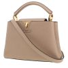 Louis Vuitton  Capucines BB shoulder bag  in beige leather taurillon clémence - 00pp thumbnail