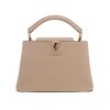 Louis Vuitton  Capucines BB shoulder bag  in beige leather taurillon clémence - 360 thumbnail
