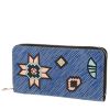 Billetera Louis Vuitton  Zippy en cuero Epi azul - 00pp thumbnail