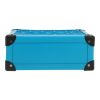 Louis Vuitton  Soft Trunk shoulder bag  in blue leather  and transparent monogram canvas - Detail D1 thumbnail